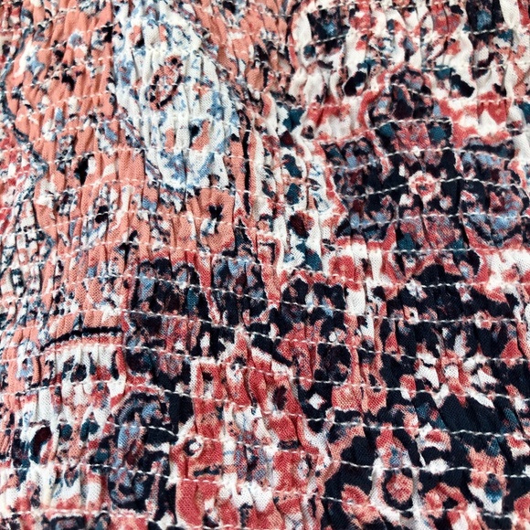 Olivaceous Boho Off The Shoulder Crop Top | Size S - Picture 7 of 10